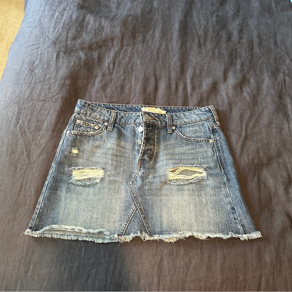 Altard state Jean skirt